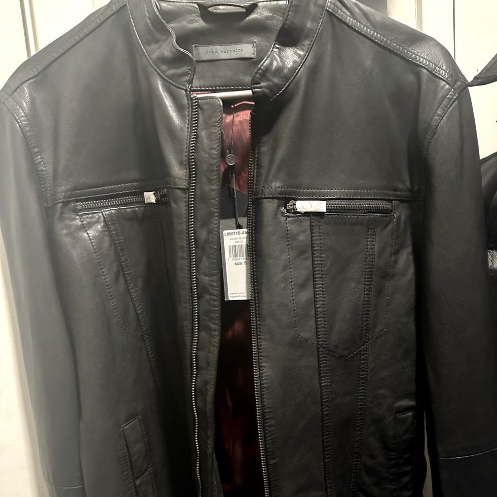John Varvatos Leather Jacket